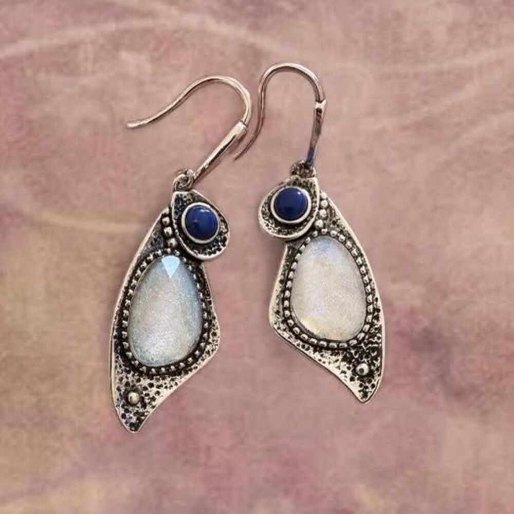 sweet whimsical boho dangle earrings🐛 1.7” tall